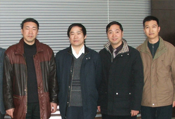 中國工程院院士、時(shí)任南京工業(yè)大學(xué)副校長徐南平訪問中圣