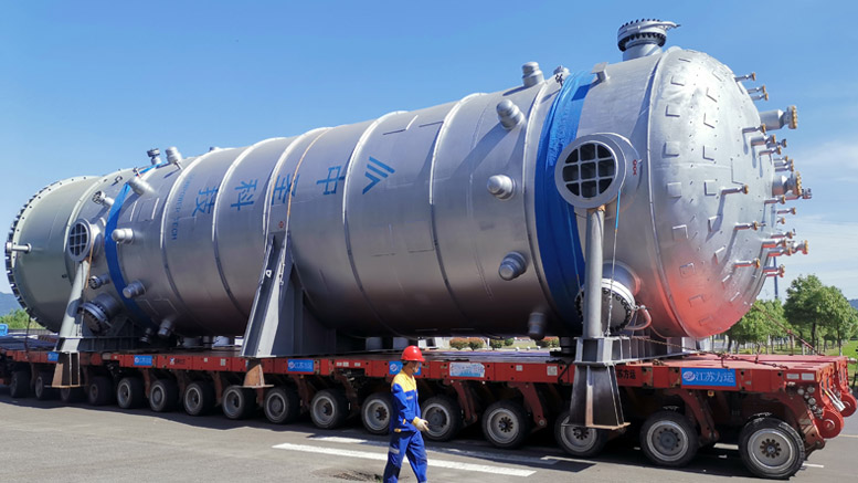 江蘇瑞恒環(huán)氧丙烷項(xiàng)目反應(yīng)器（扭曲管）