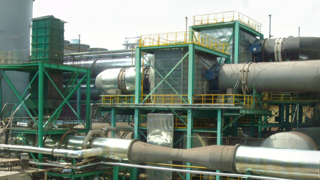 沙鋼5800m&sup3;高爐熱風(fēng)爐煤氣空氣雙預(yù)熱器